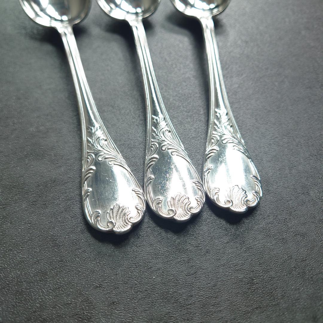 希少 クリストフル マルリー デザートスプーン 3点