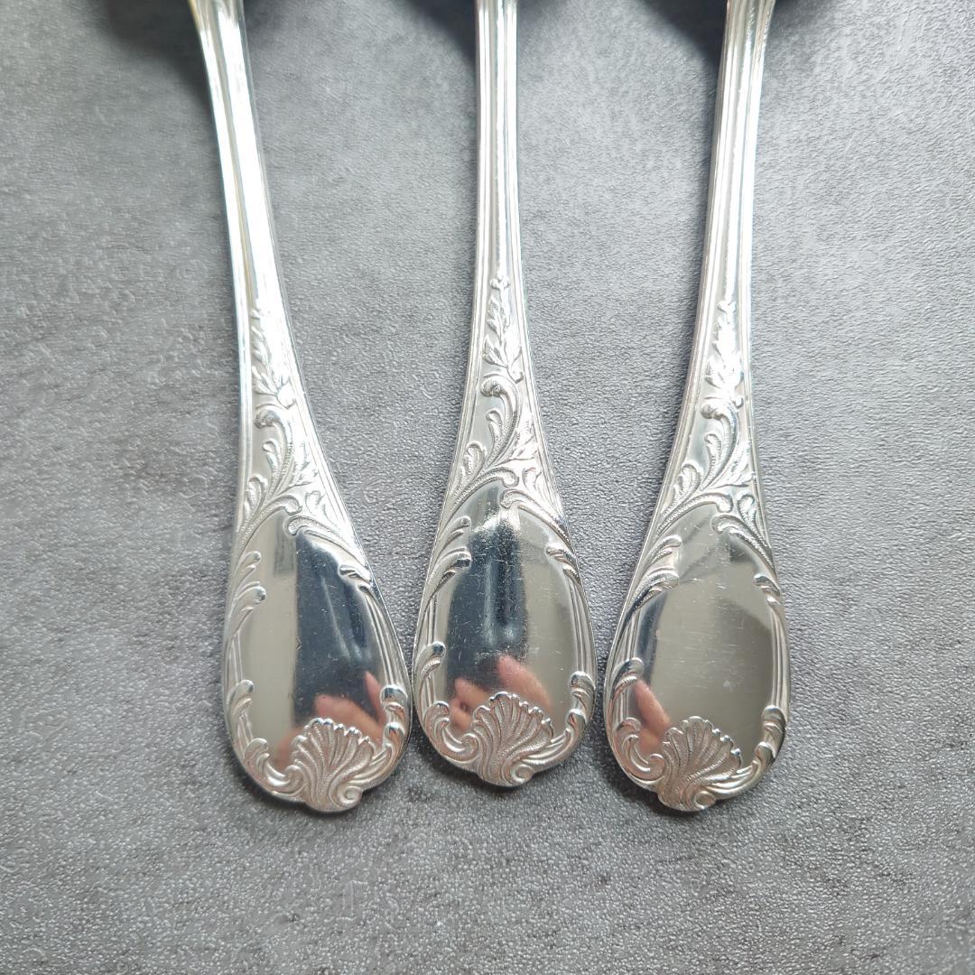 希少 クリストフル マルリー デザートスプーン 3点