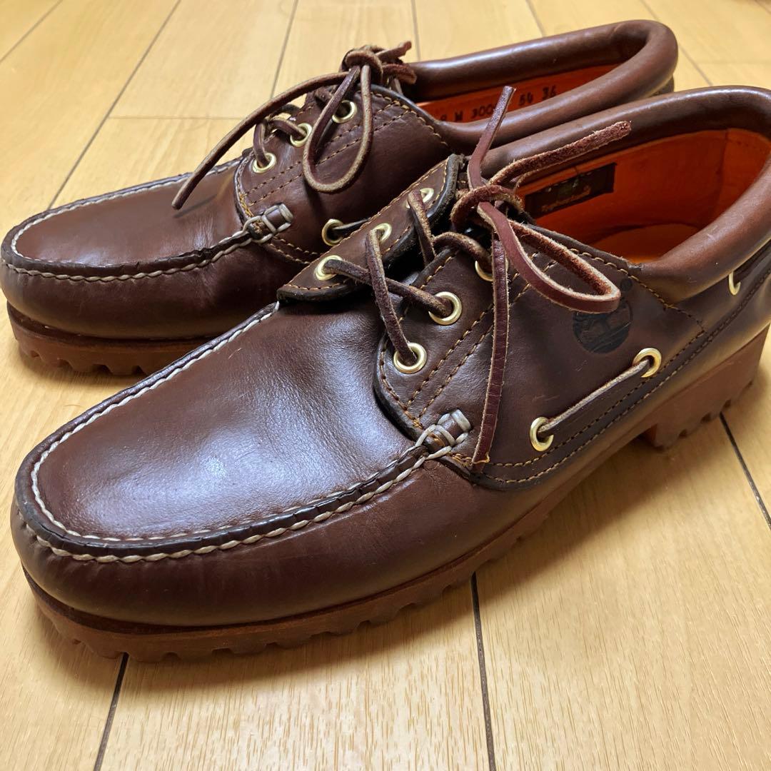 【美品】Timberland 3eye Classic LUG 27cm