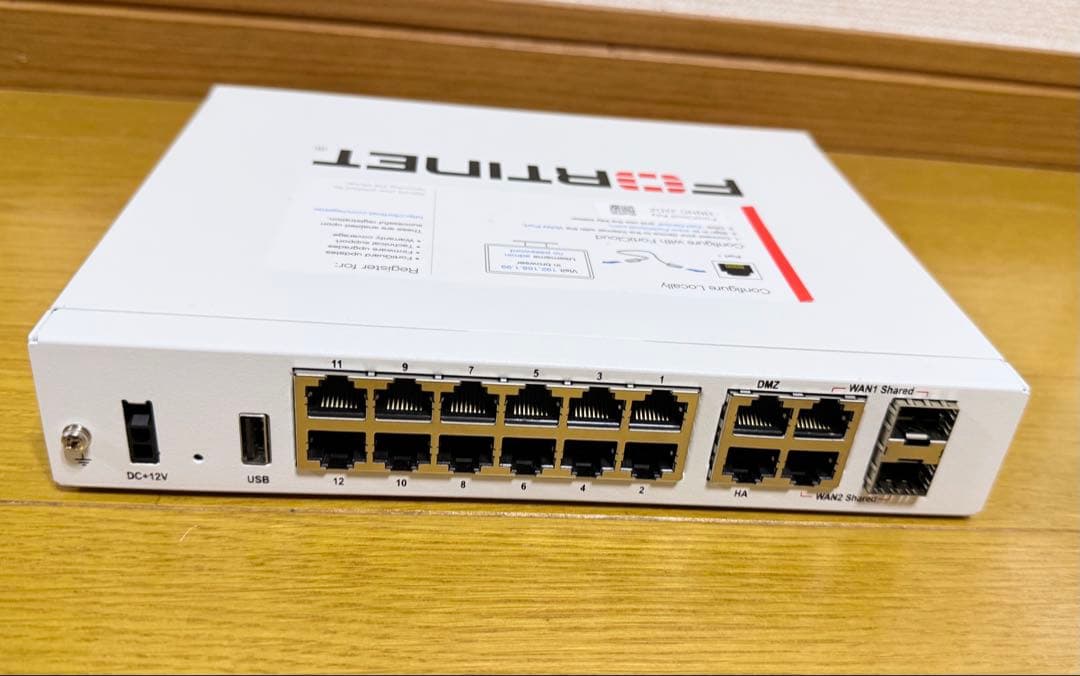 FORTINET FORTIGATE-80E(ライセンス切れ)【v7.4.9】②