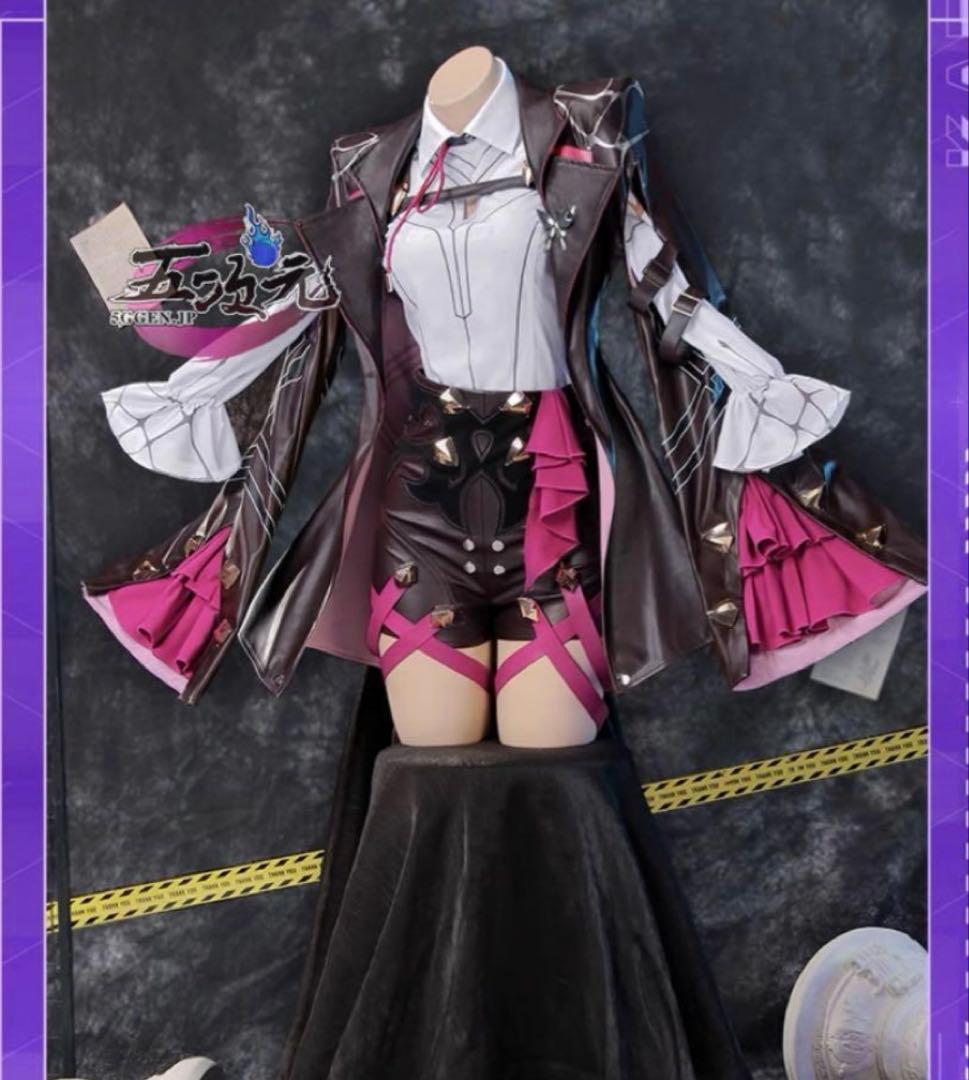 江南猫次 崩壊スターレイル カフカ コスプレ衣装 ウィッグ付き
