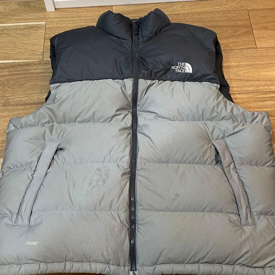 THE NORTH FACE 700 USヌプシダウンベスト グレー　 XL