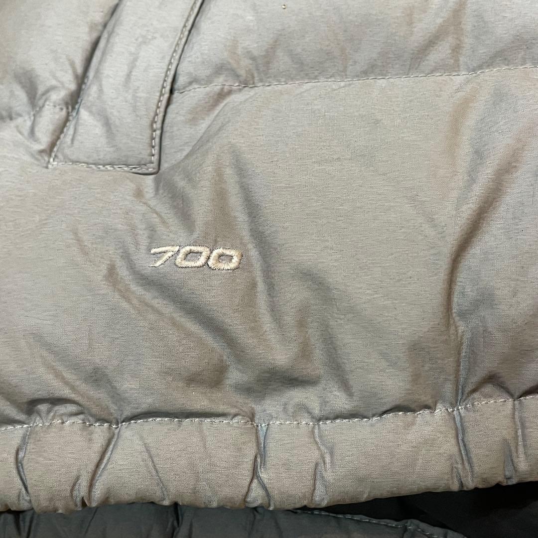 THE NORTH FACE 700 USヌプシダウンベスト グレー　 XL
