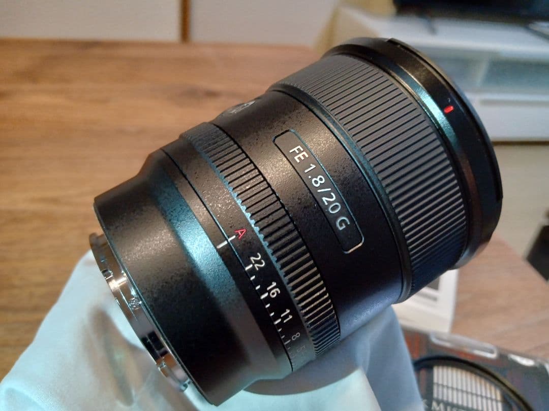 【高品位レンズフィルター付き】新品級 SONY FE 20mm F1.8 G
