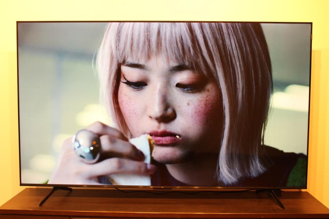 美品 TCL 75T8B 2024年製 75インチ大迫力4K地デジネット動画対応