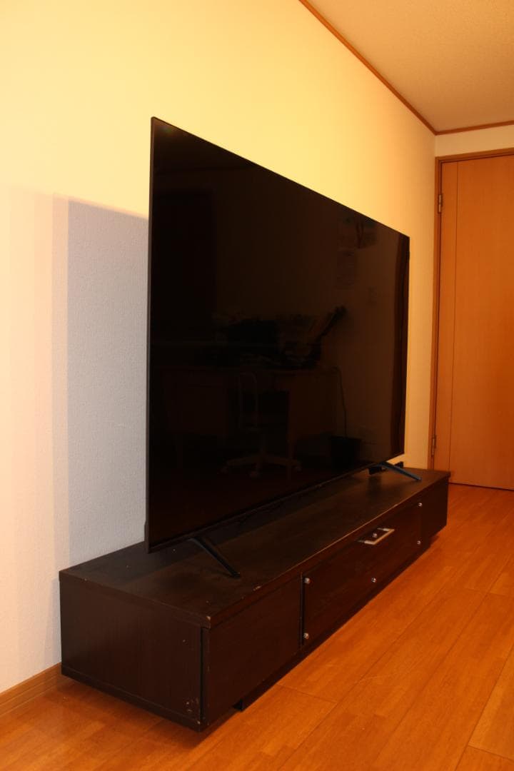 美品 TCL 75T8B 2024年製 75インチ大迫力4K地デジネット動画対応