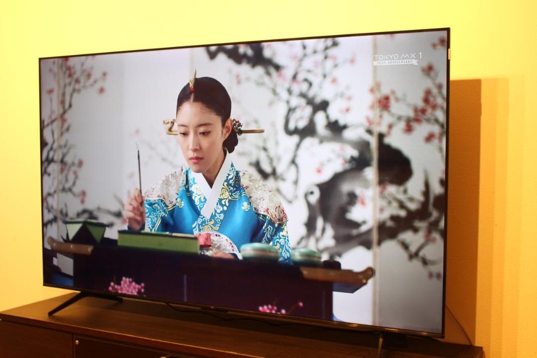 美品 TCL 75T8B 2024年製 75インチ大迫力4K地デジネット動画対応