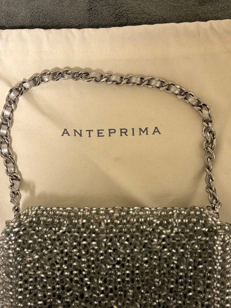 appleさま専用 ANTEPRIMA ルッケット シルバー ショルダーバッグ