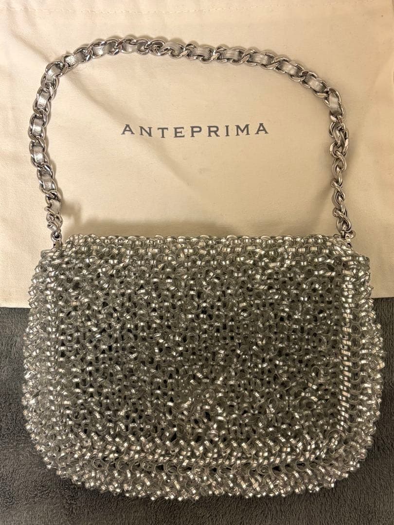 appleさま専用 ANTEPRIMA ルッケット シルバー ショルダーバッグ