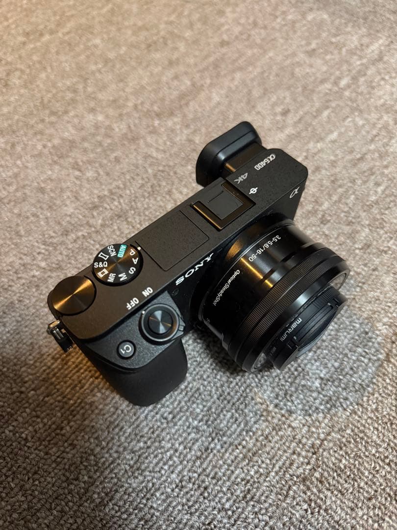 SONY a6400 レンズ2本付き　ダブルズームレンズキット