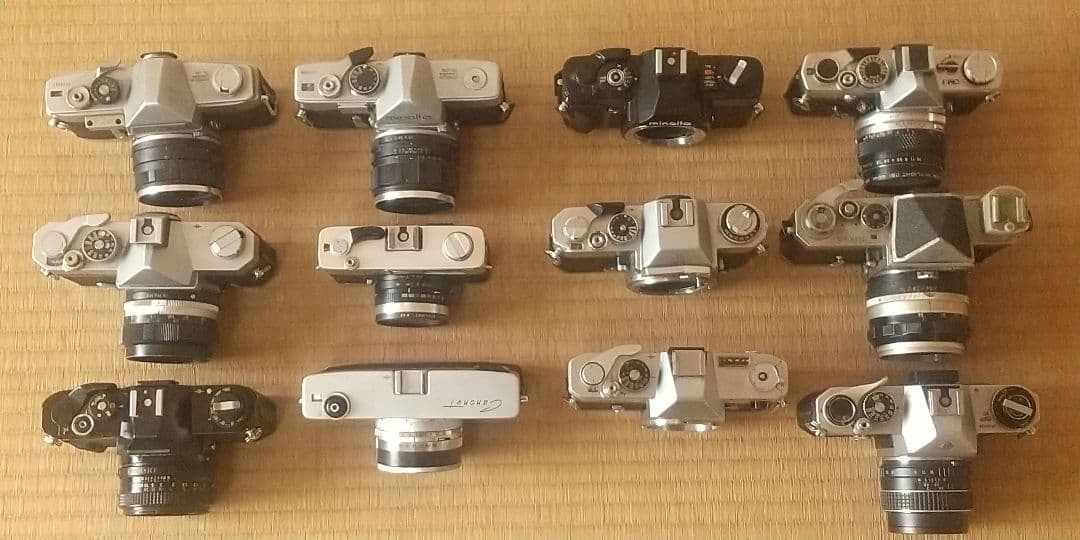 フィルムカメラ 一眼レフ ジャンク 12台まとめ