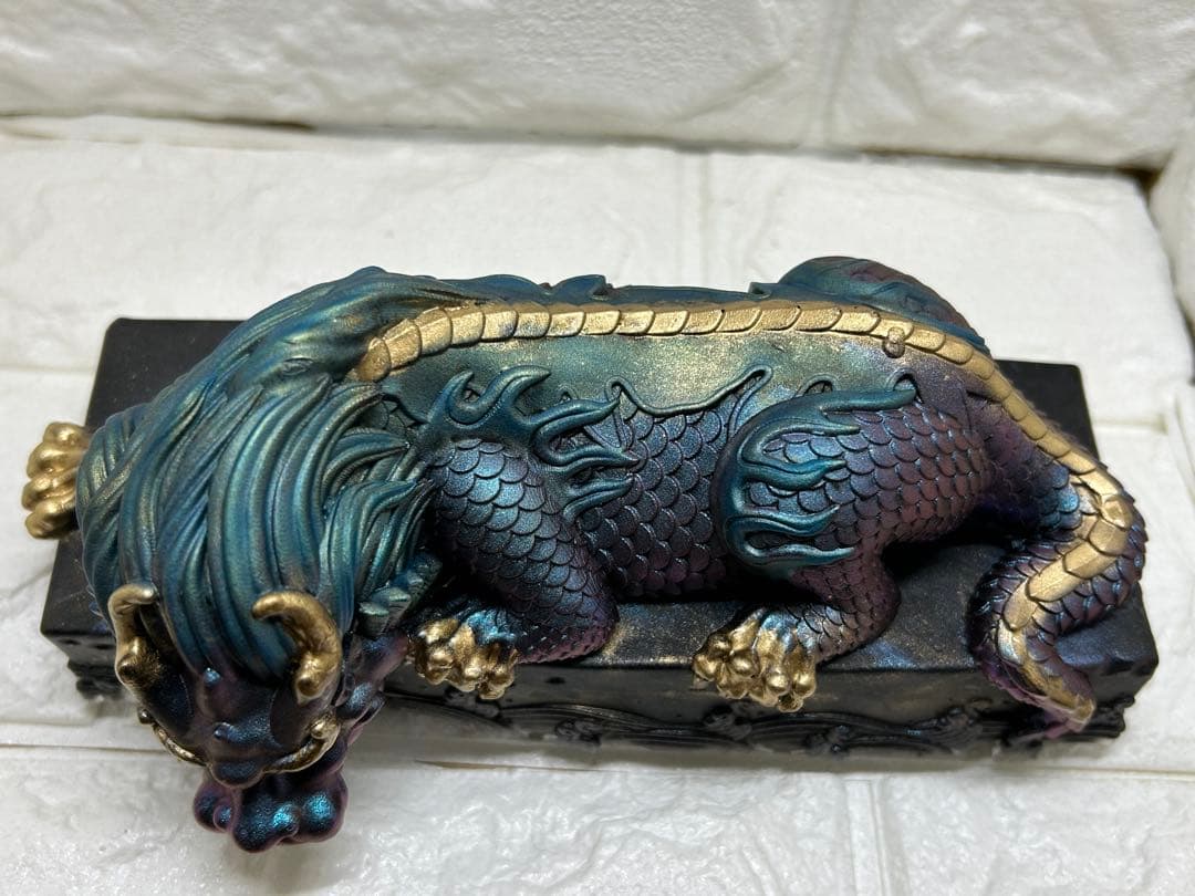 【水わらび】⭐️最強財運〜龍神様⭐️イケメン紫龍　ずっしり801g