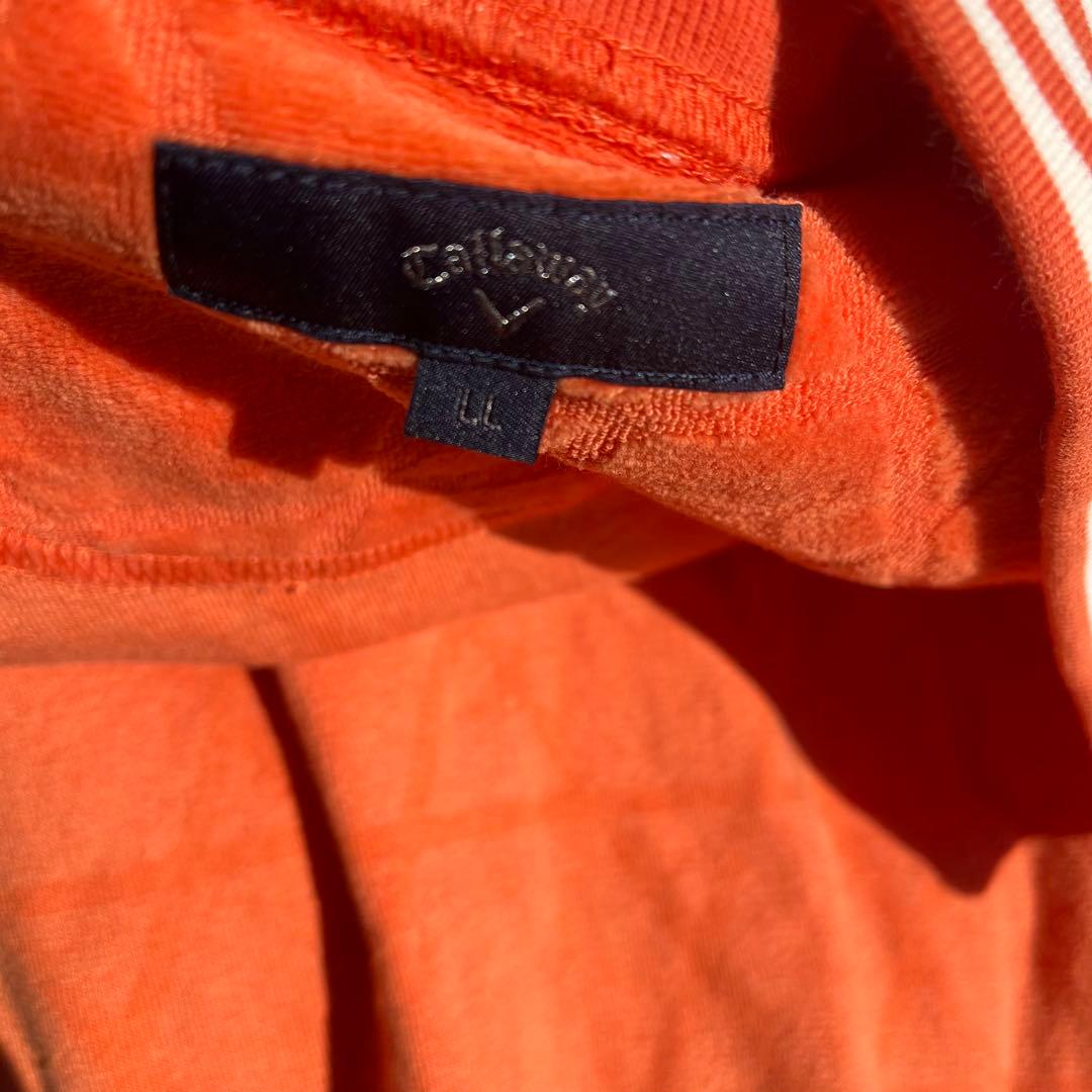 CALLAWAY キャロウェイ　XL オレンジ　ジャケット　ジャージ