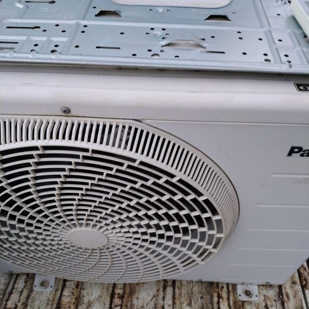 送料無料　パナソニック６畳エアコン ２０１５年　配管セット　リモコン　裏板　実働