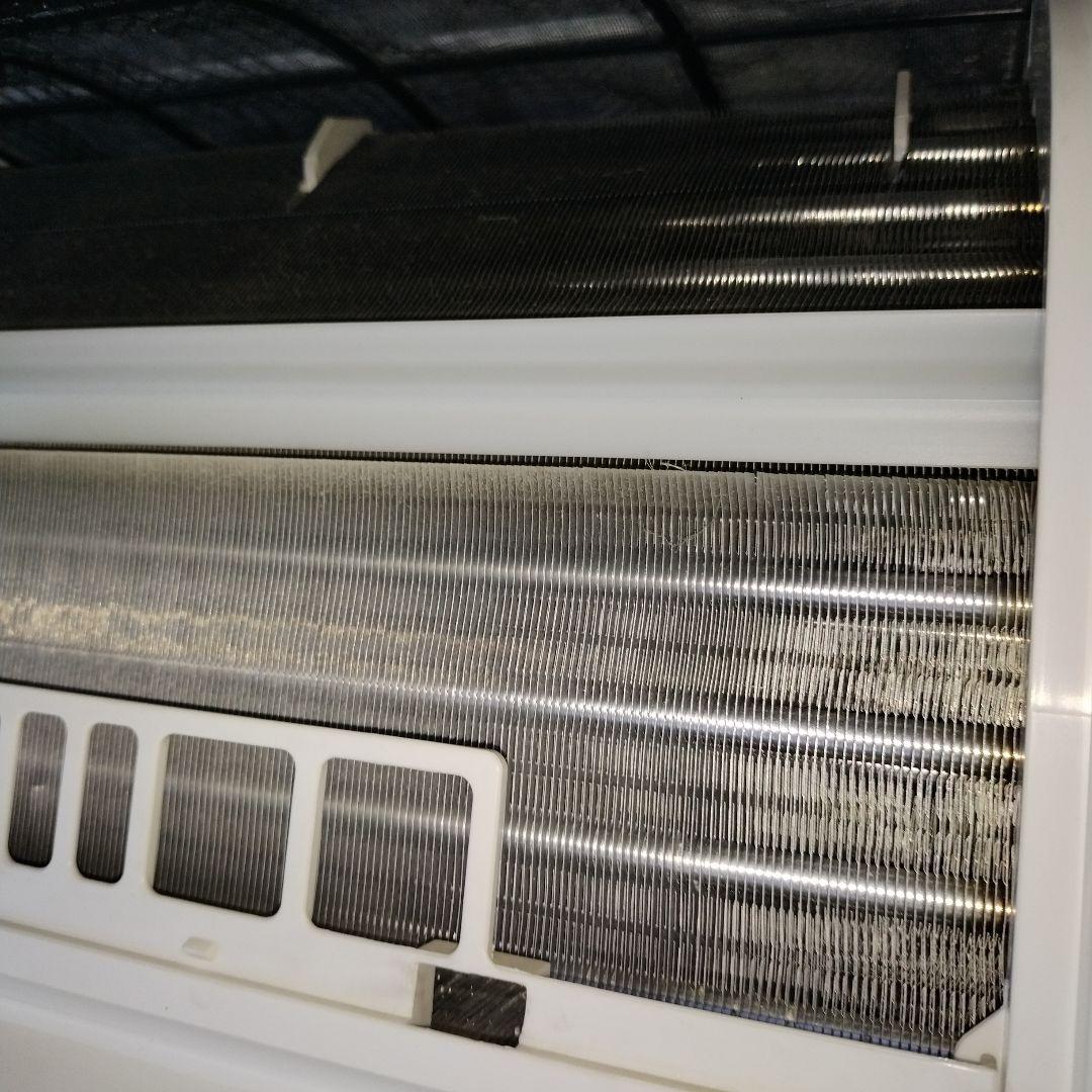 送料無料　パナソニック６畳エアコン ２０１５年　配管セット　リモコン　裏板　実働