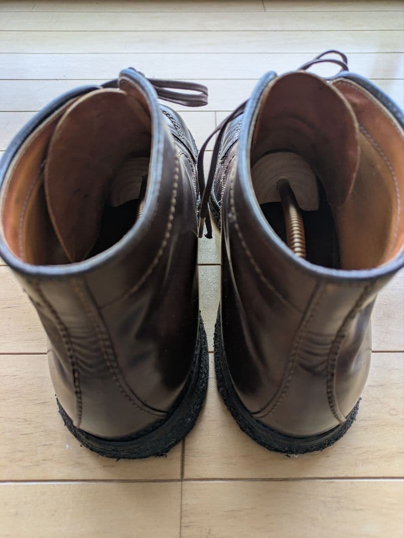 ALDEN　タンカーブーツ　９㌅　バーガンディ　クレープソール