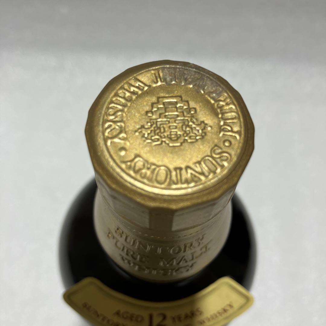 SANTORY/サントリー　山崎12年　ウィスキー　　未開栓保管　箱なし現状