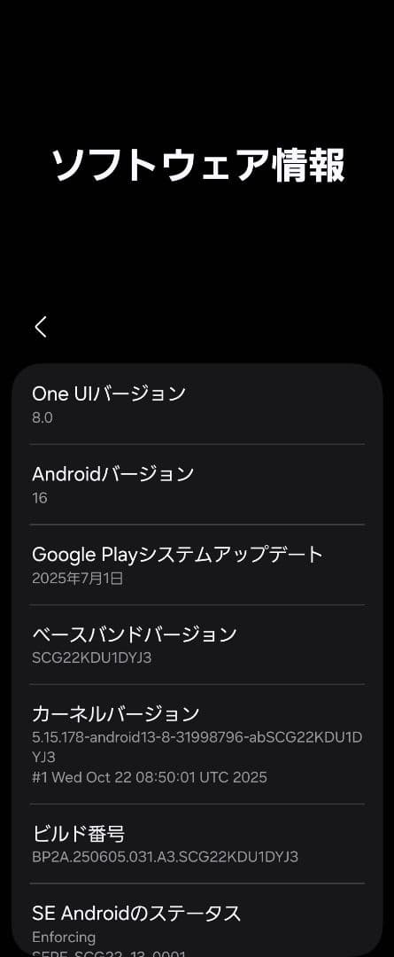 スマートフォン本体 Galaxy z fold 5 256GB