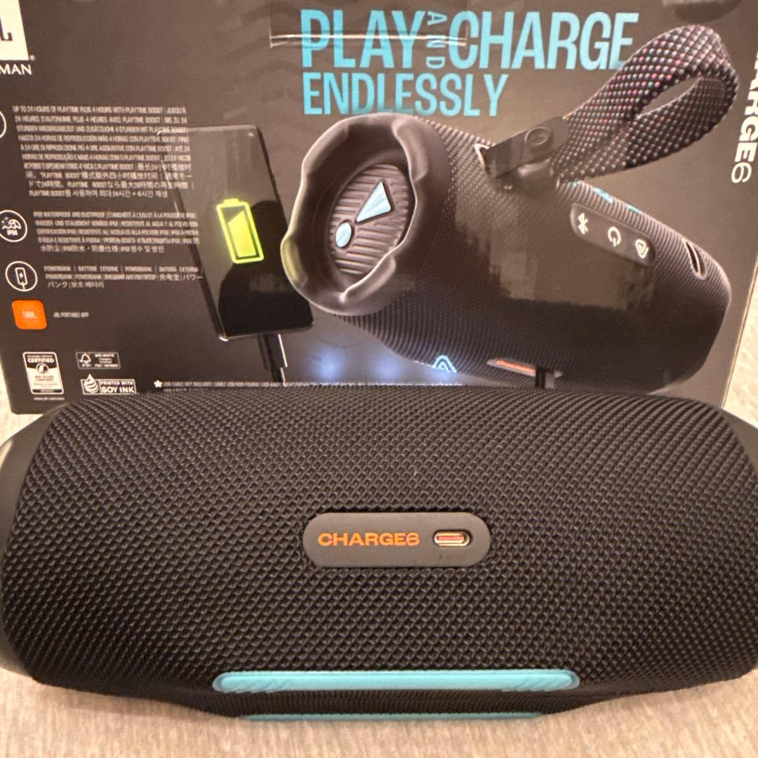 期間限定値下げ JBL Charge6 ファンキーブラック