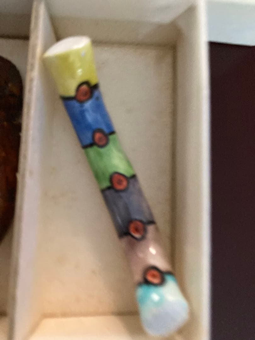 九谷焼伝統工芸　手描き箸置き