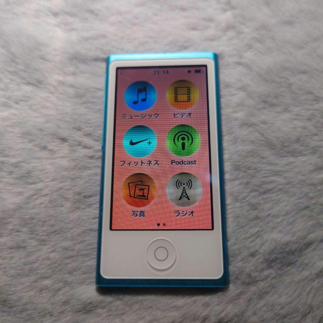 iPod nano 第7世代 16GB ブルー