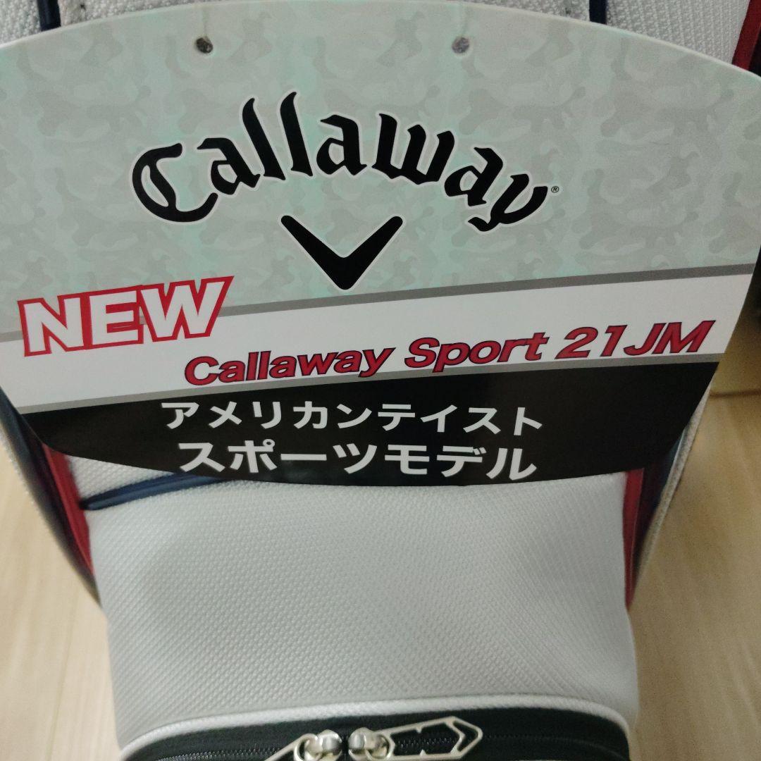 Callaway ゴルフバッグ ホワイト×ネイビー
