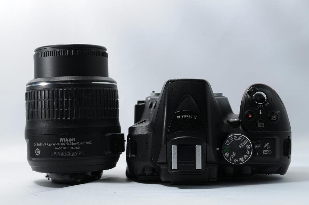 お子様を綺麗に残す❤️Nikon D5300✨手ブレ補正＆Wi-Fiでスマホ転送