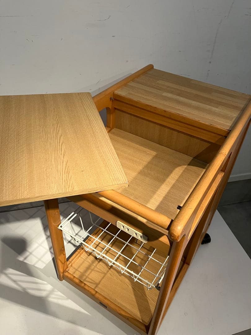 オールドコイズミ、キッチンワゴン、天童木工、秋田木工、昭和レトロ、和モダン