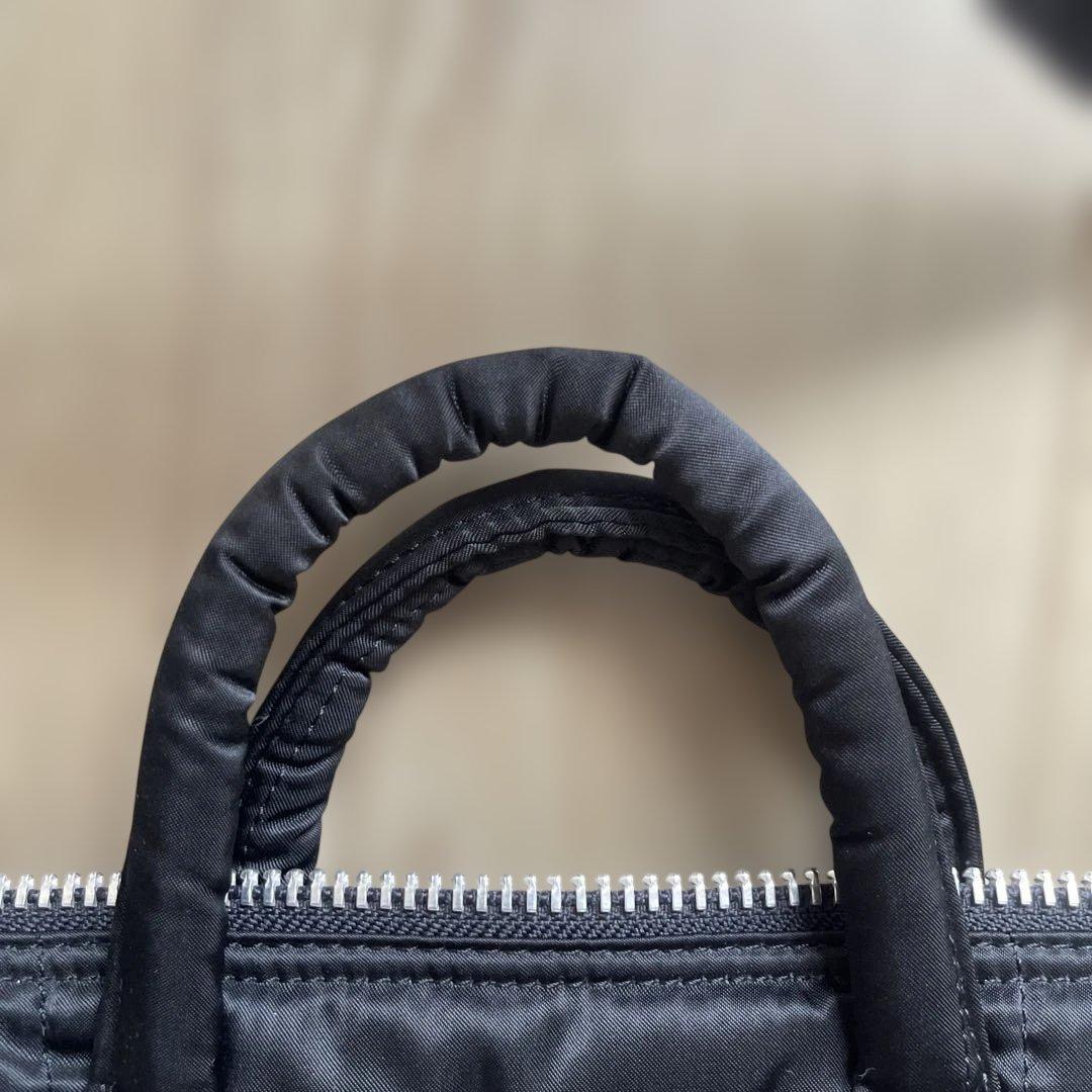 POTER TANKER ヘルメットバッグ ブラックナイロンショルダーバッグ