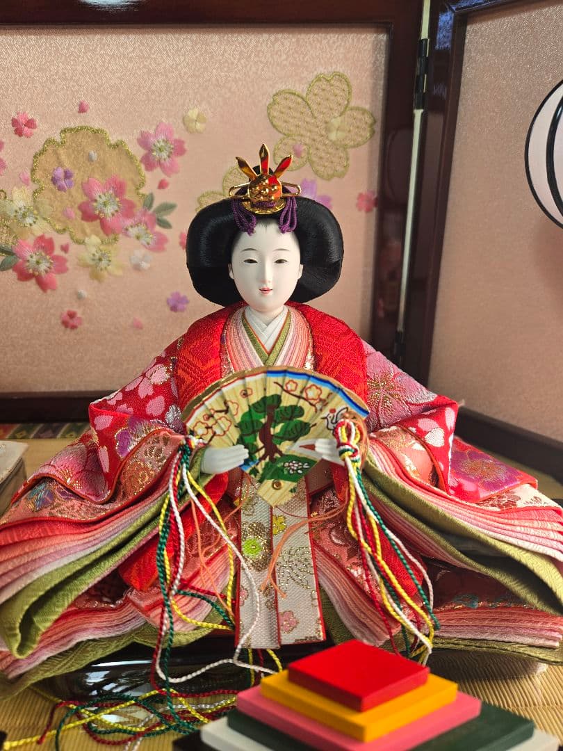 【一点限り】雛人形 収納飾り　SH37