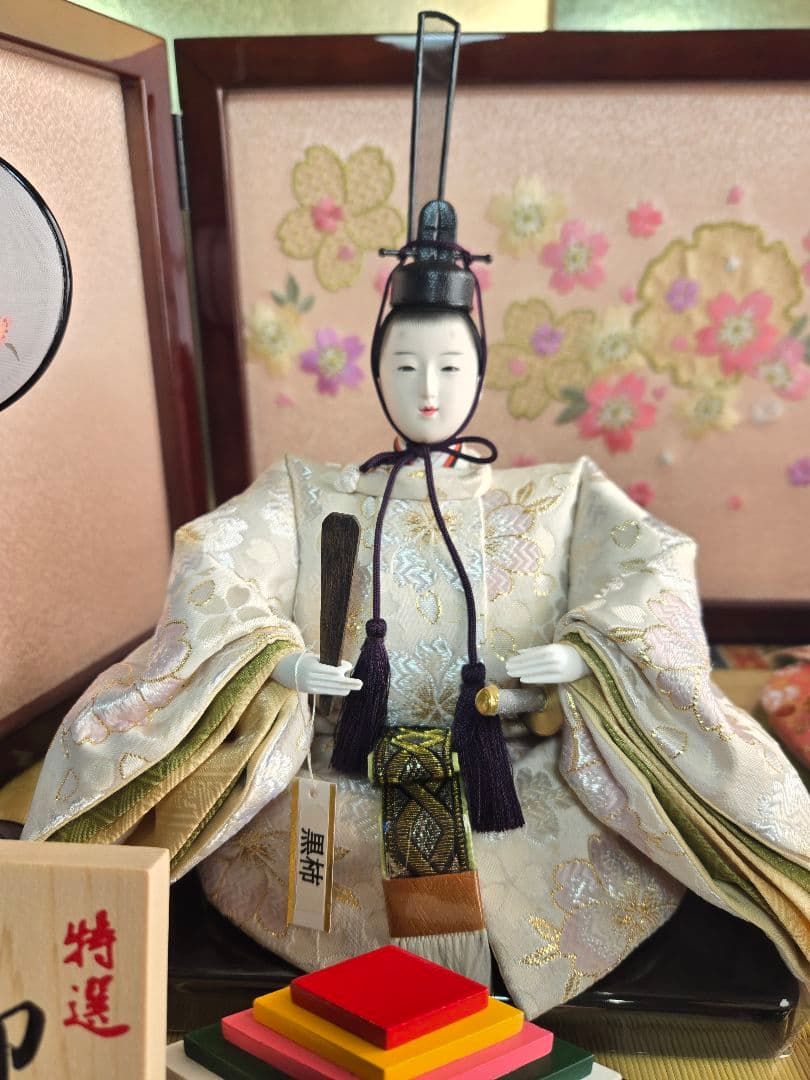 【一点限り】雛人形 収納飾り　SH37