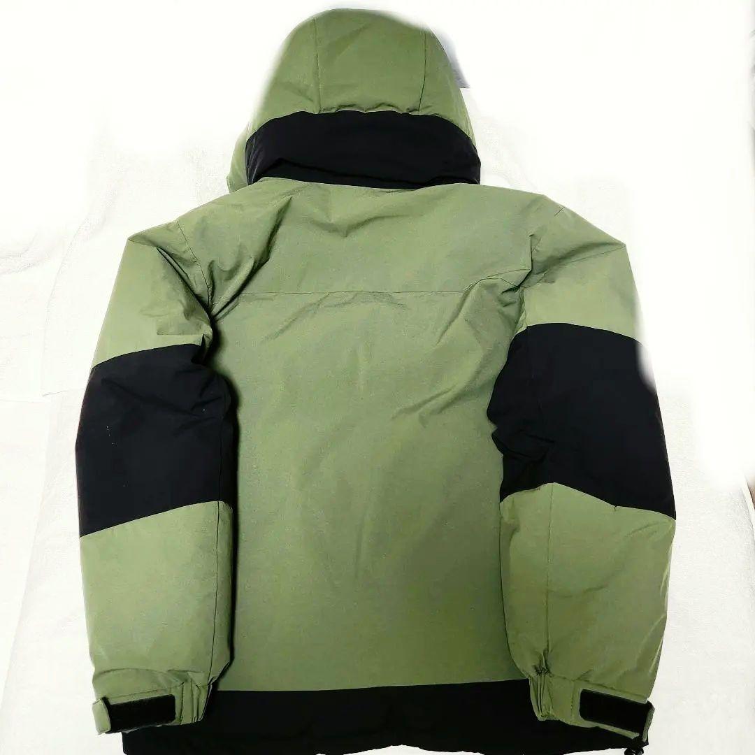 FIRST DOWN　ダウンジャケット　オリーブグリーン/ブラック　L　オマケ付