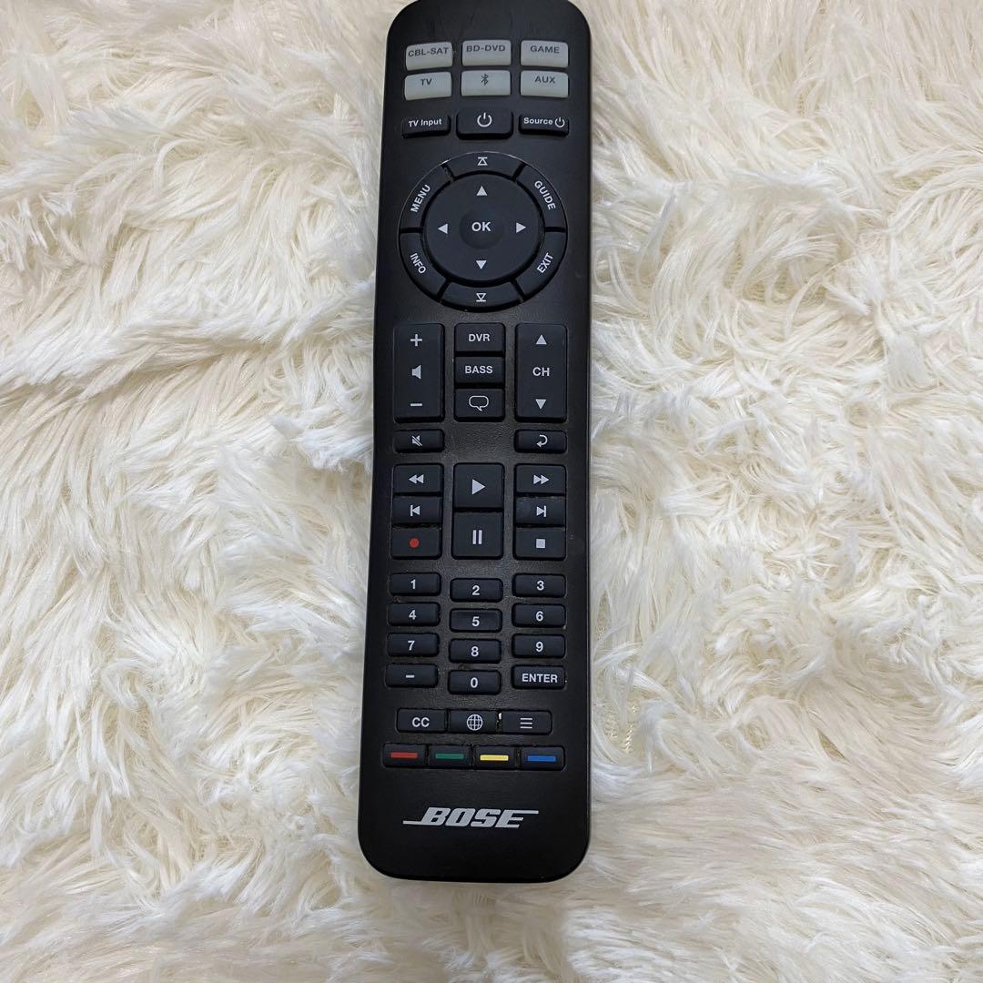 BOSE Solo5 TV Sound Systemサウンドバー リモコン付き