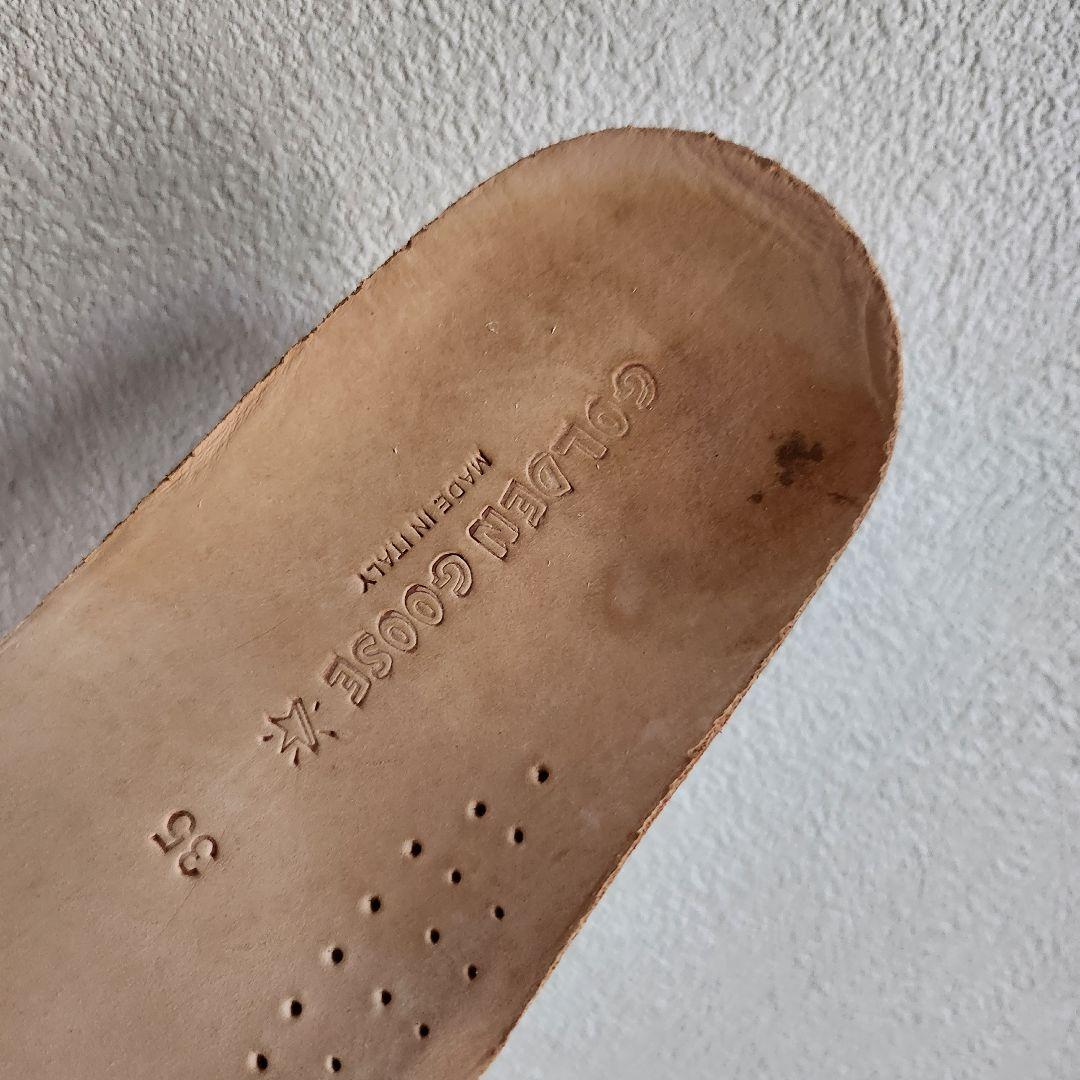 GOLDEN  ブラック スニーカー ベルクロ