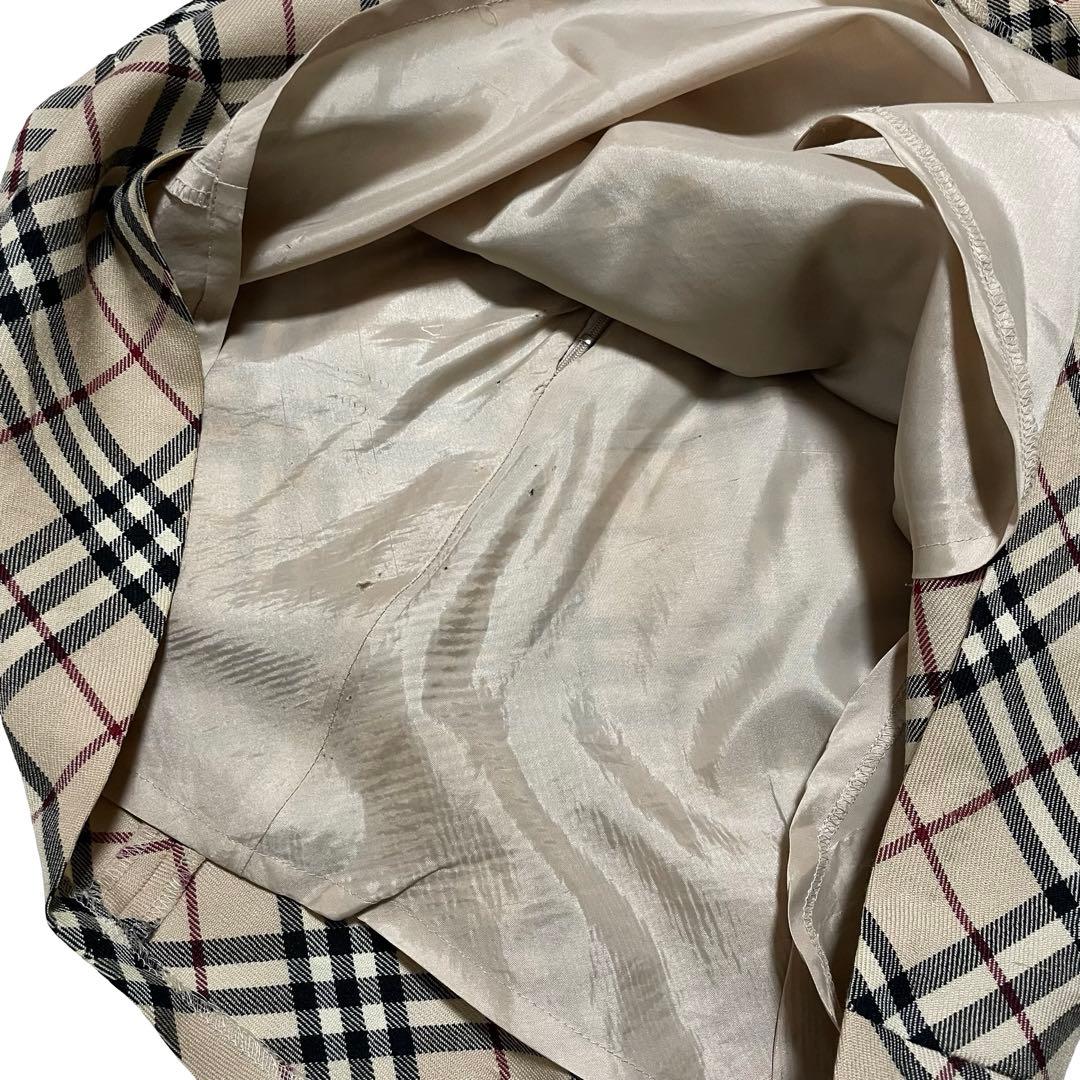 バーバリー　ワンピース　ノースリーブ　ノバチェック　レディース　38