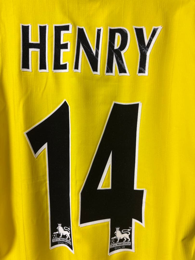 【正規品】 アンリ 03/04 無敗優勝シーズン アーセナル アウェイ Mサイズ