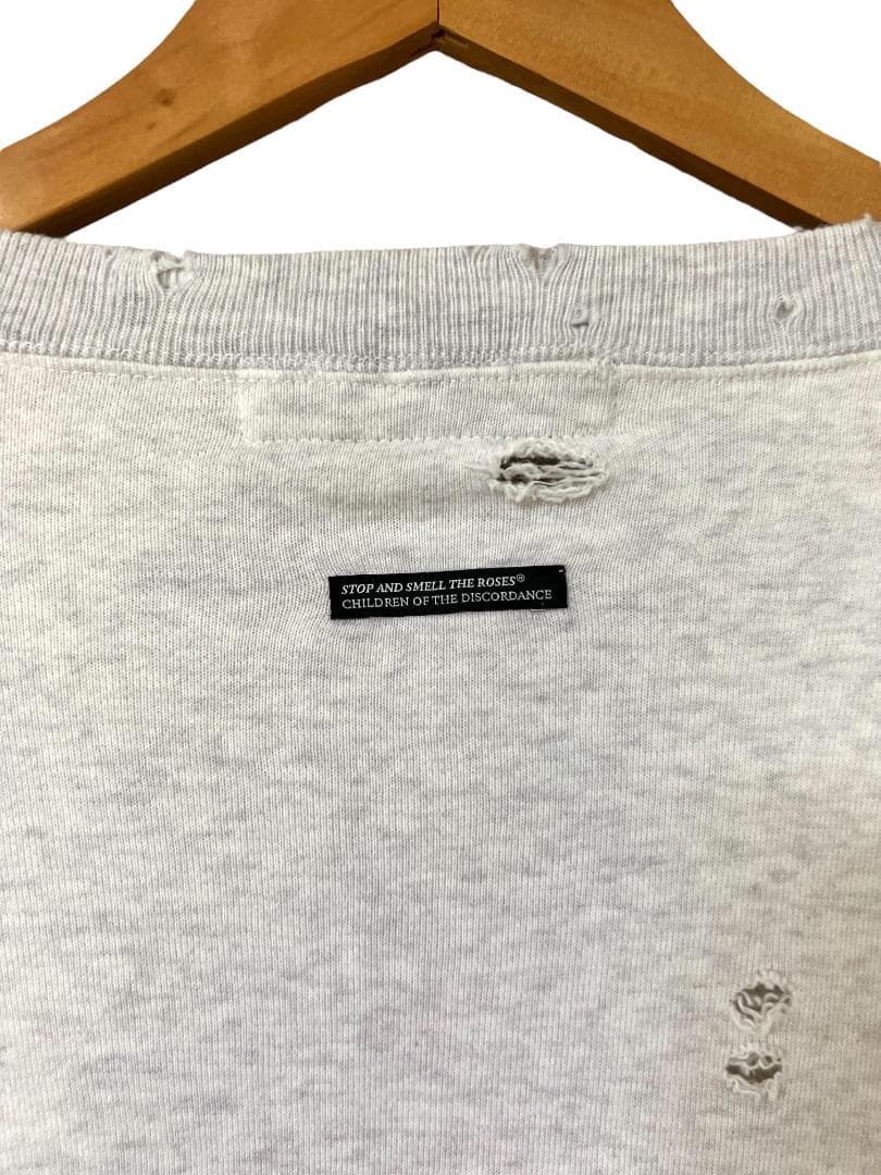 Children of the discordance ダメージスウェットグレー