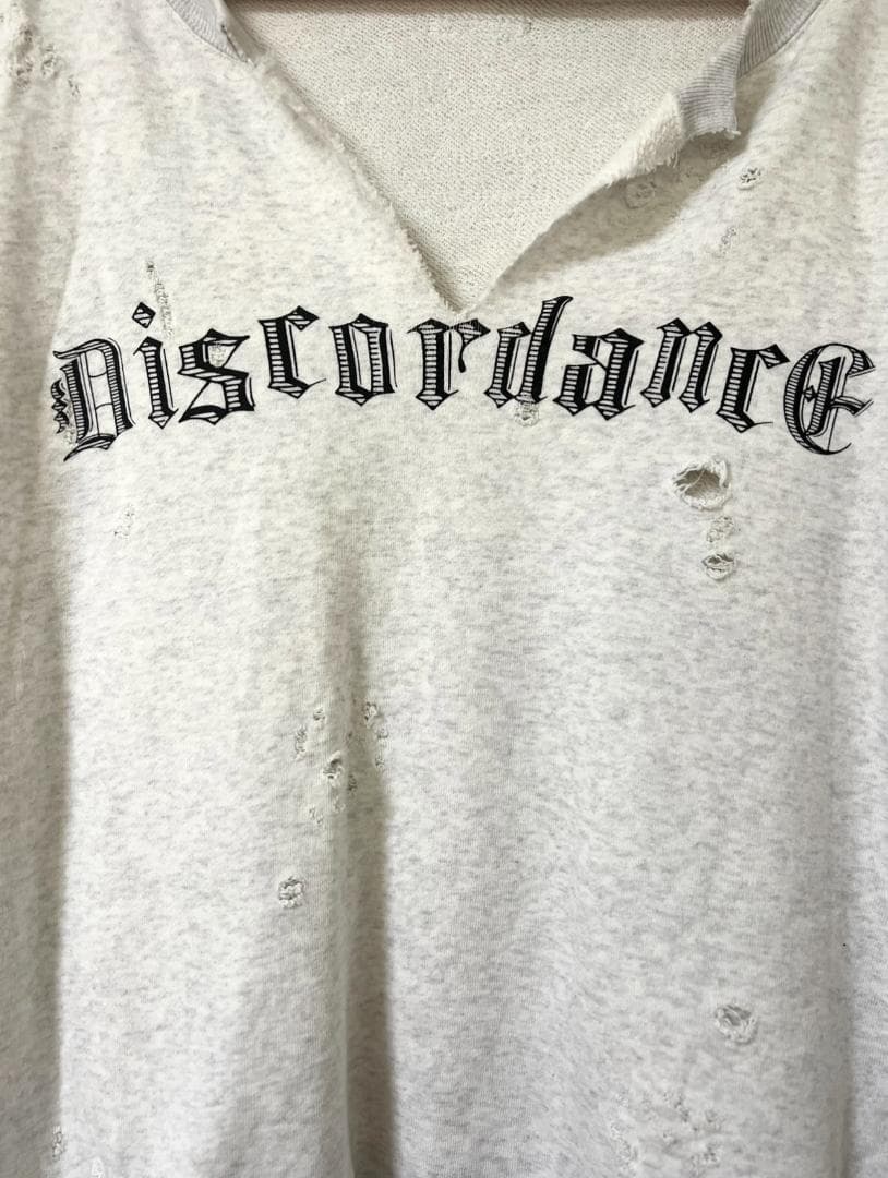 Children of the discordance ダメージスウェットグレー