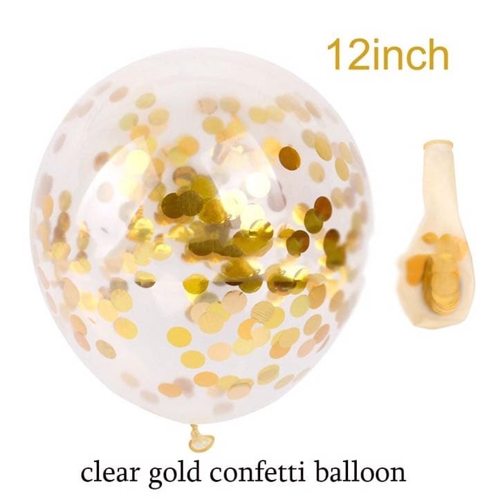 コンフェッティ　バルーン　ガーランド  誕生日　飾り