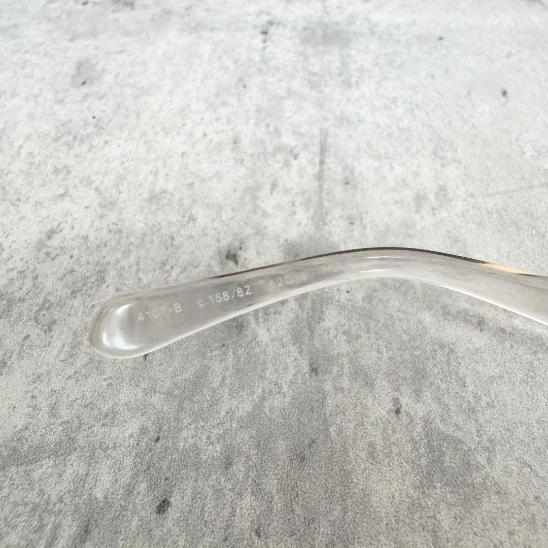 CHANEL シャネル サングラス クリア リムレス ココマーク ヴィンテージ