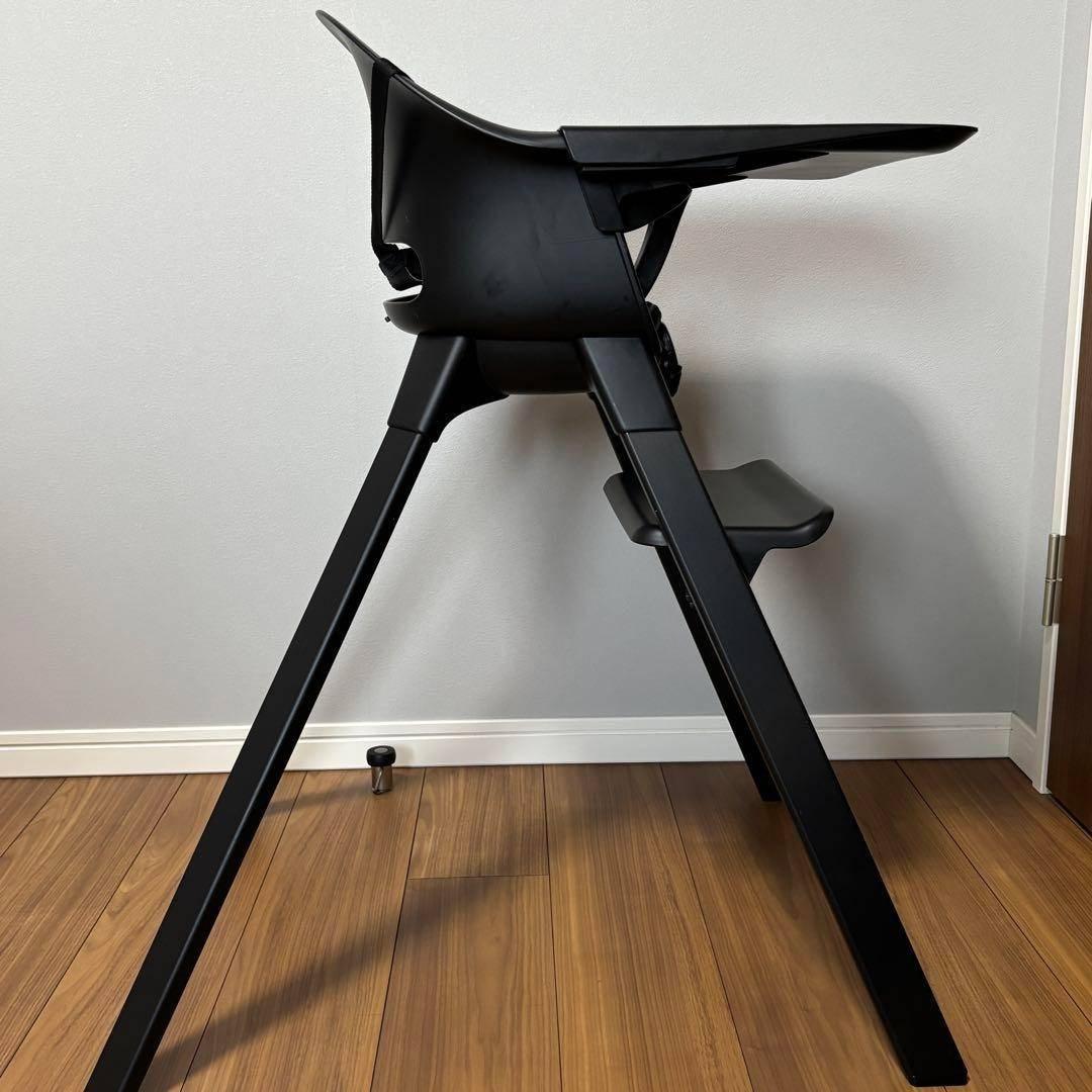 【Amazon限定色】ストッケ クリック ミッドナイトブラック ハイチェア