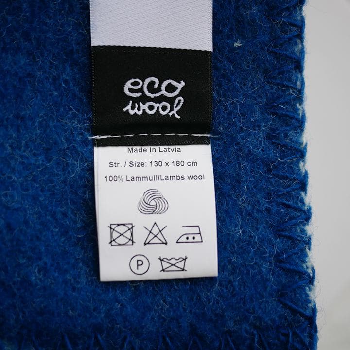 【新品未使用】クリッパン　ミナペルホネン ブランケット TRIP ブルー　毛布