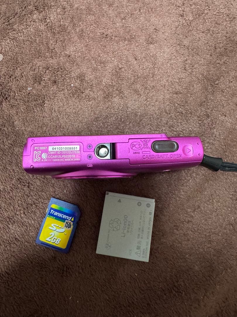 Canon IXY610F ピンク　キャノン　デジタル