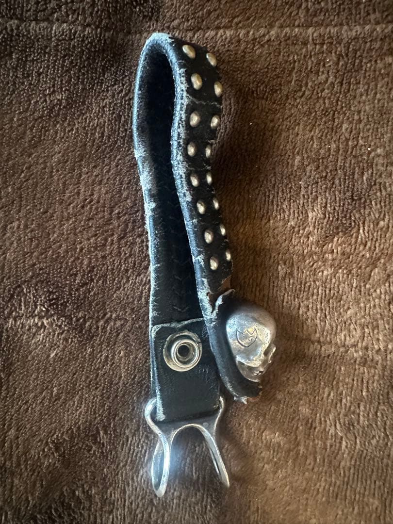 RUDE GALLERY CHAOS DESIGN シルバースカル キーホルダー