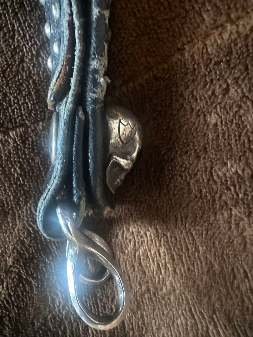 RUDE GALLERY CHAOS DESIGN シルバースカル キーホルダー