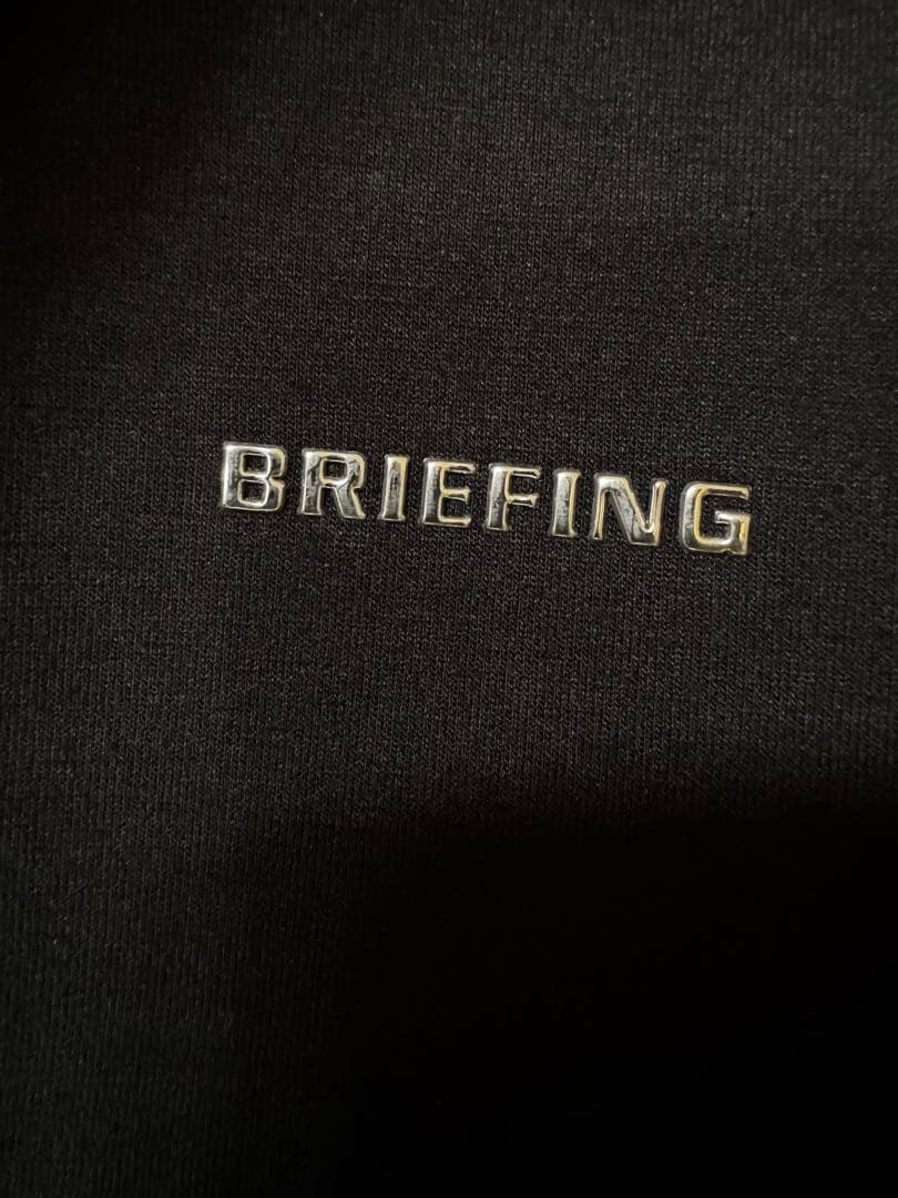 BRIEFING ハーフジップ ブラック