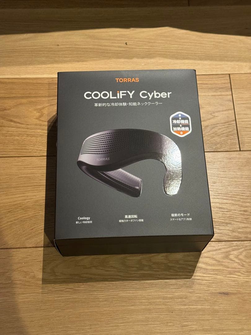TORRAS COOLiFY Cyber 2024版 ネッククーラー 黒