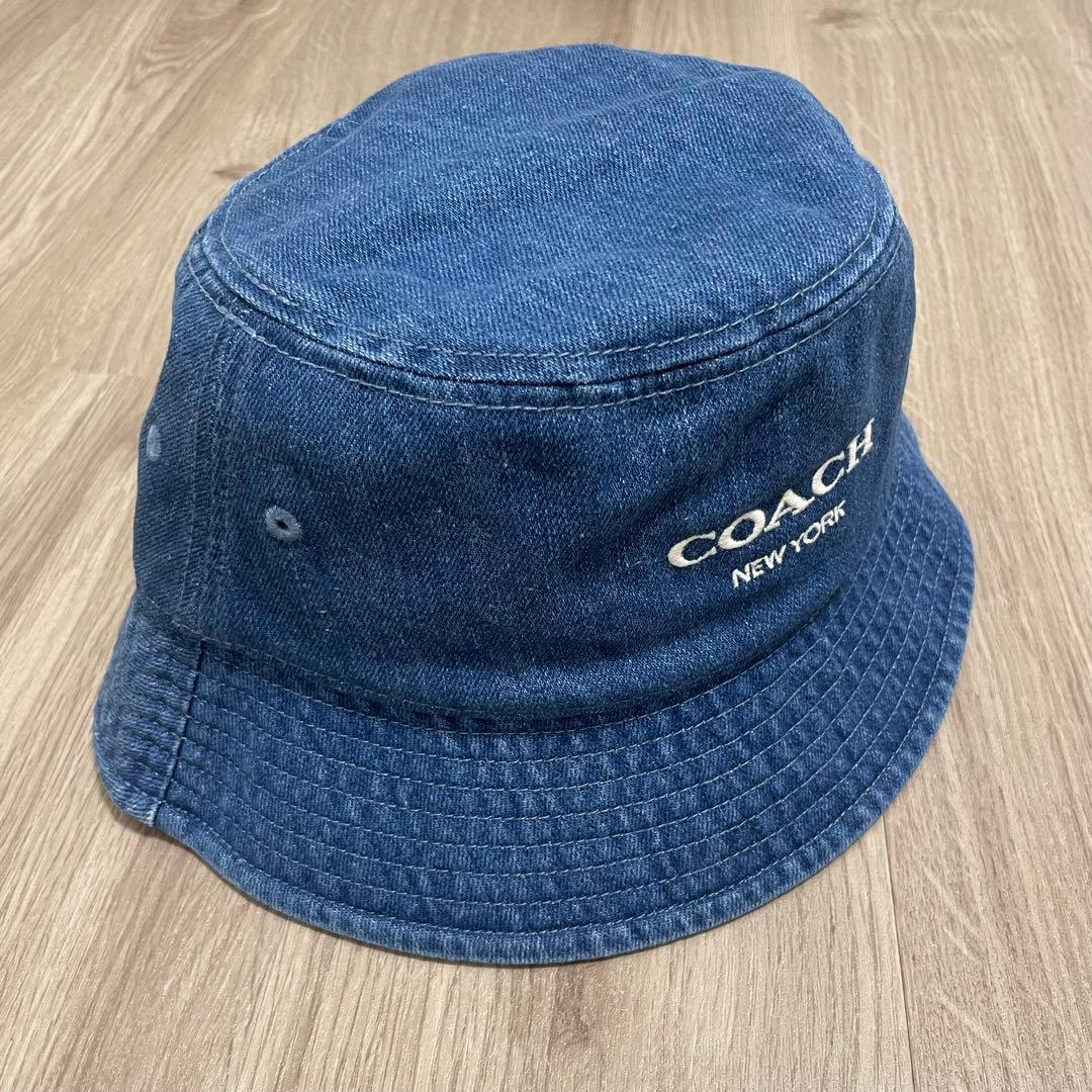 coach コーチ　デニムバケットハット