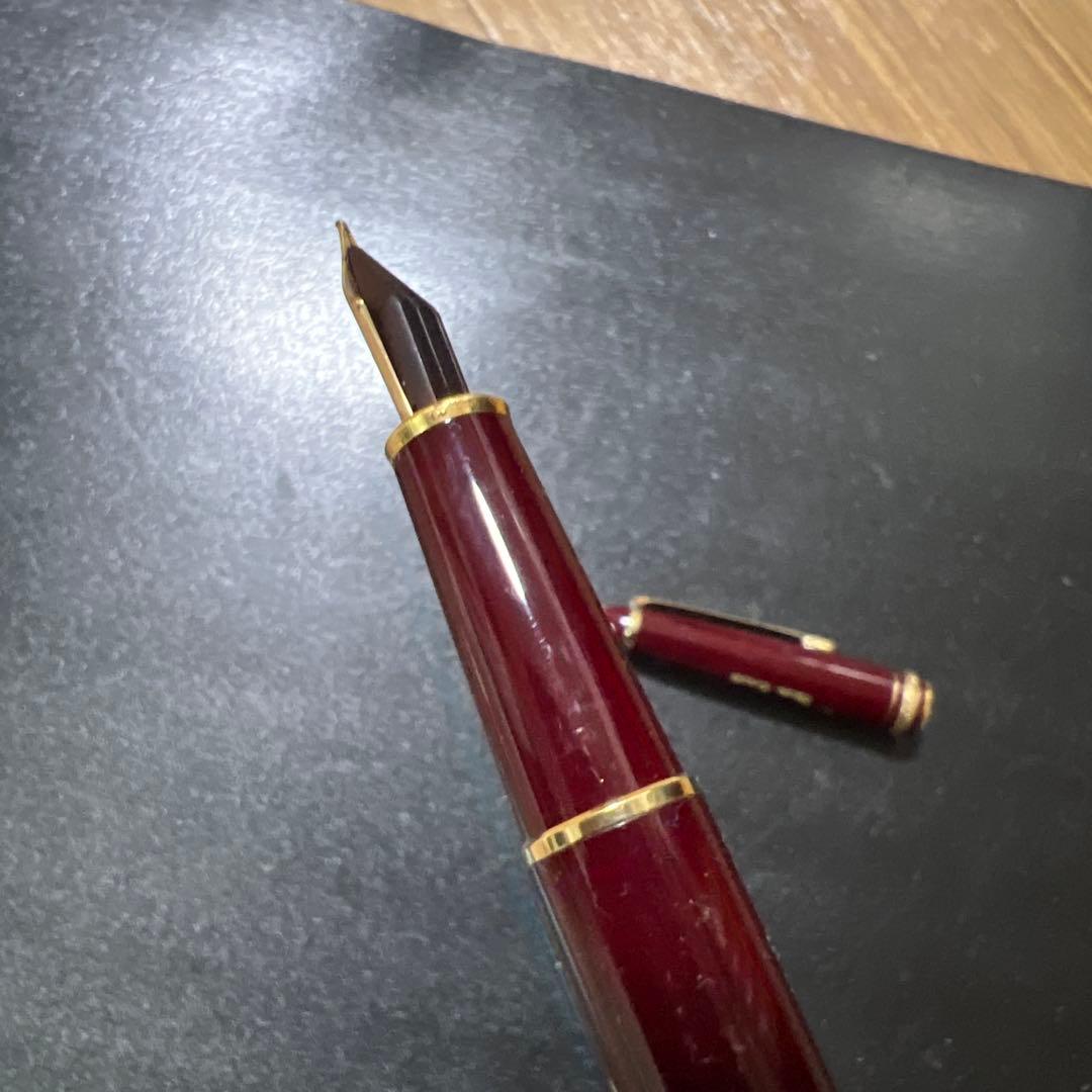 モンブラン ワインレッド 万年筆　14k 585
