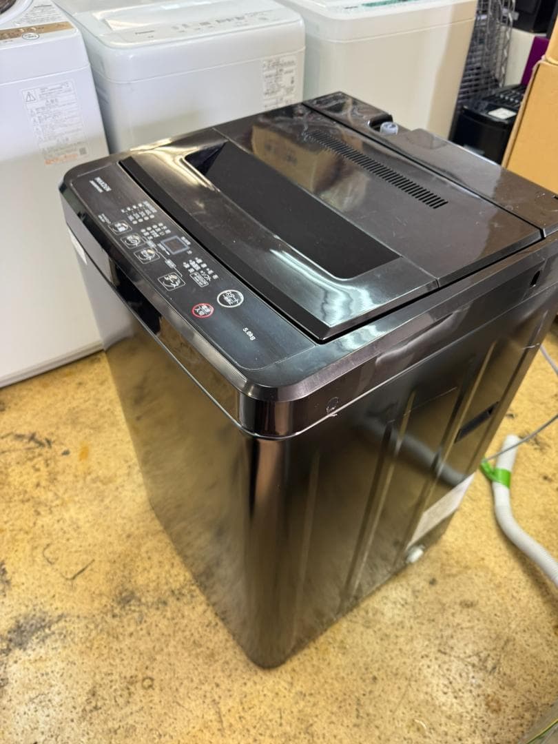 (4259)*MAXZEN　洗濯機　5キロ JW50WP01BK 2024年